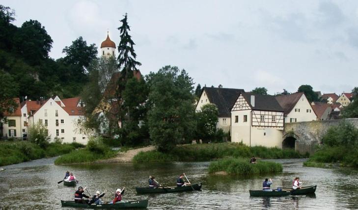 Old Town Center Apartments On The Romantic Road Harburg  Bagian luar foto