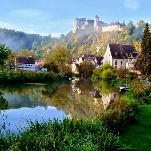 Old Town Center Apartments On The Romantic Road Harburg  Bagian luar foto